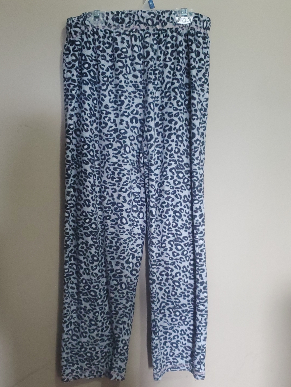Women's Leopard Print Wide-Leg Pants Size Xl